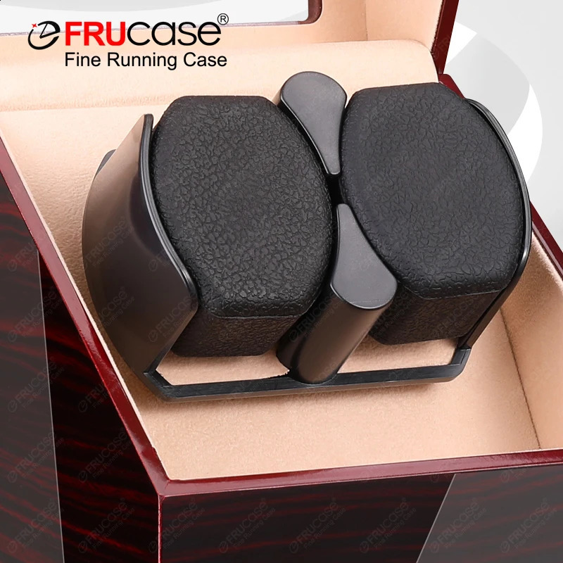 FRUCASE Watch Winder for Automatic Watches Watch Box Automatic Winder Use USB Cable with Battery Option 240812