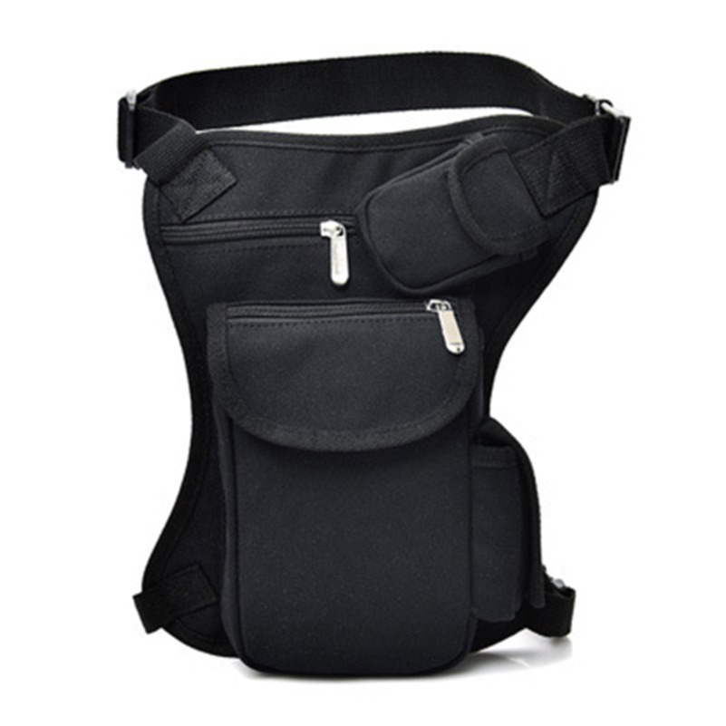 Men Canvas Drop Waist Bags Leg Pack Bag Men Belt Bicycle And Motorcycle Money Belt Fanny Pack For Work High Quality 240815