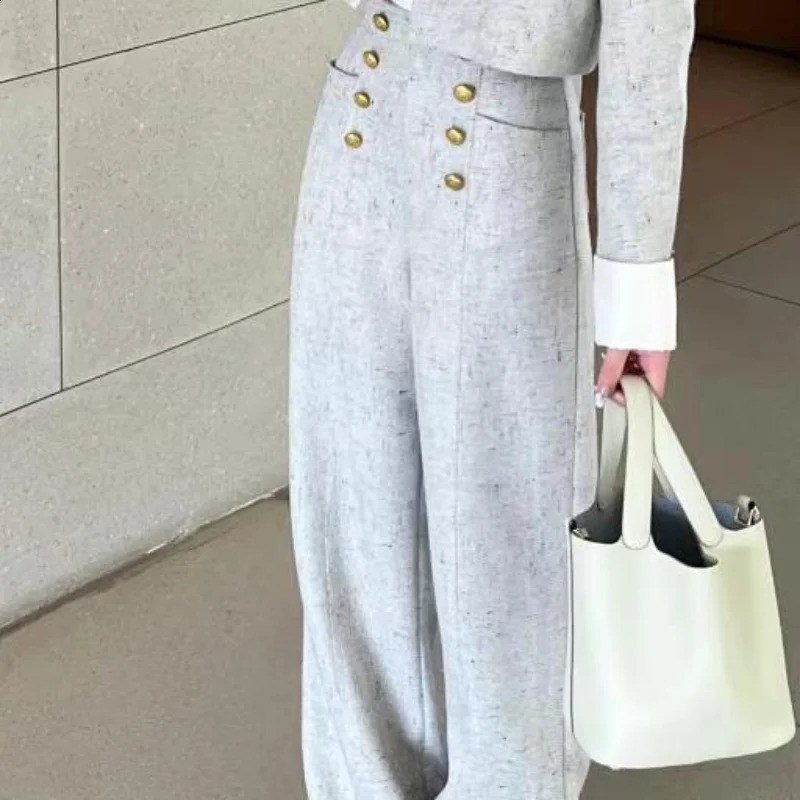 Early Autumn Suit French Socialite Temperament High-end Two-piece Suit Slimming Temperament Outfit for Women 240815