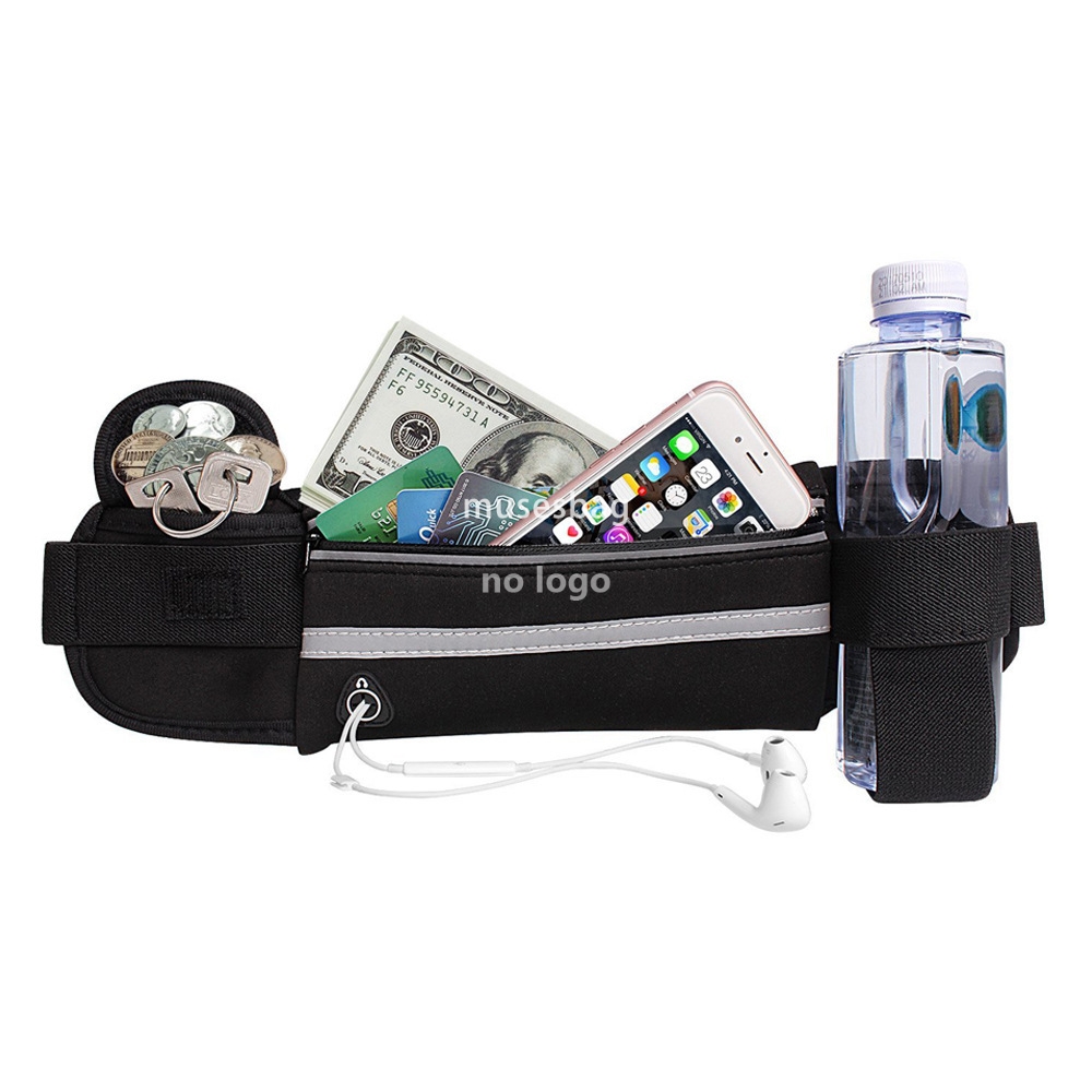 Hot selling explosive mobile phone Fanny pack outdoor sports running fitness mobile phone with bag can be loaded kettle men and women