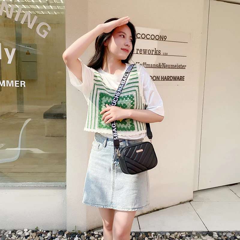 Arrival Fashion Womens Small Crossbody Bag PU Leather Messenger Zipper Handbag Purse Summer Travel for Female 240815ZYl
