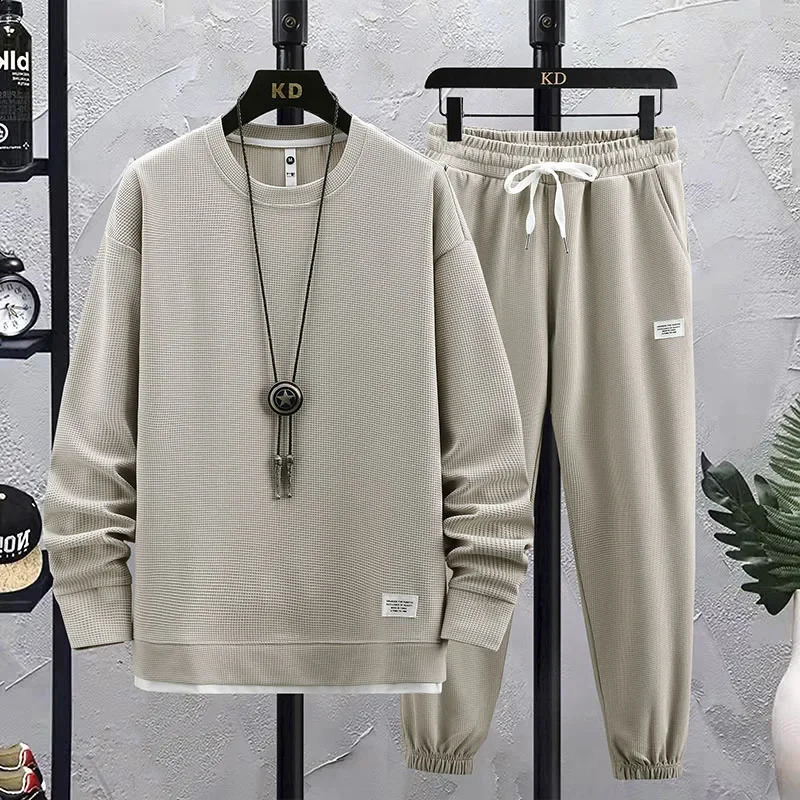 Tracksuit Mens and Womens Autumn Winter Fleece Sportswear Running Suit Workout Clothes Casual Hoodies Couple Suit Jogging 240821