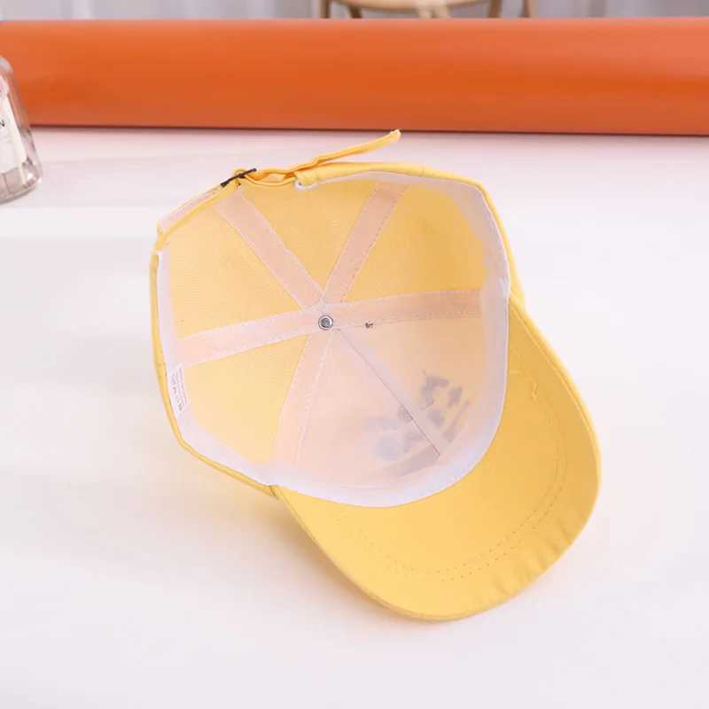 Letter Embroidery Baby Baseball Cap Solid Color Adjustable Toddler Boys Girls Snapback Hat Casual Kids Cotton Duck Tongue Caps LX241018