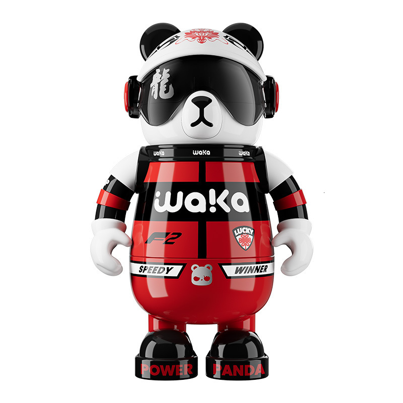 Stylish Unisex Waka Panda Drinkware Leakproof Insulated Water Bottles for Kids Featuring Easy Grip Handle