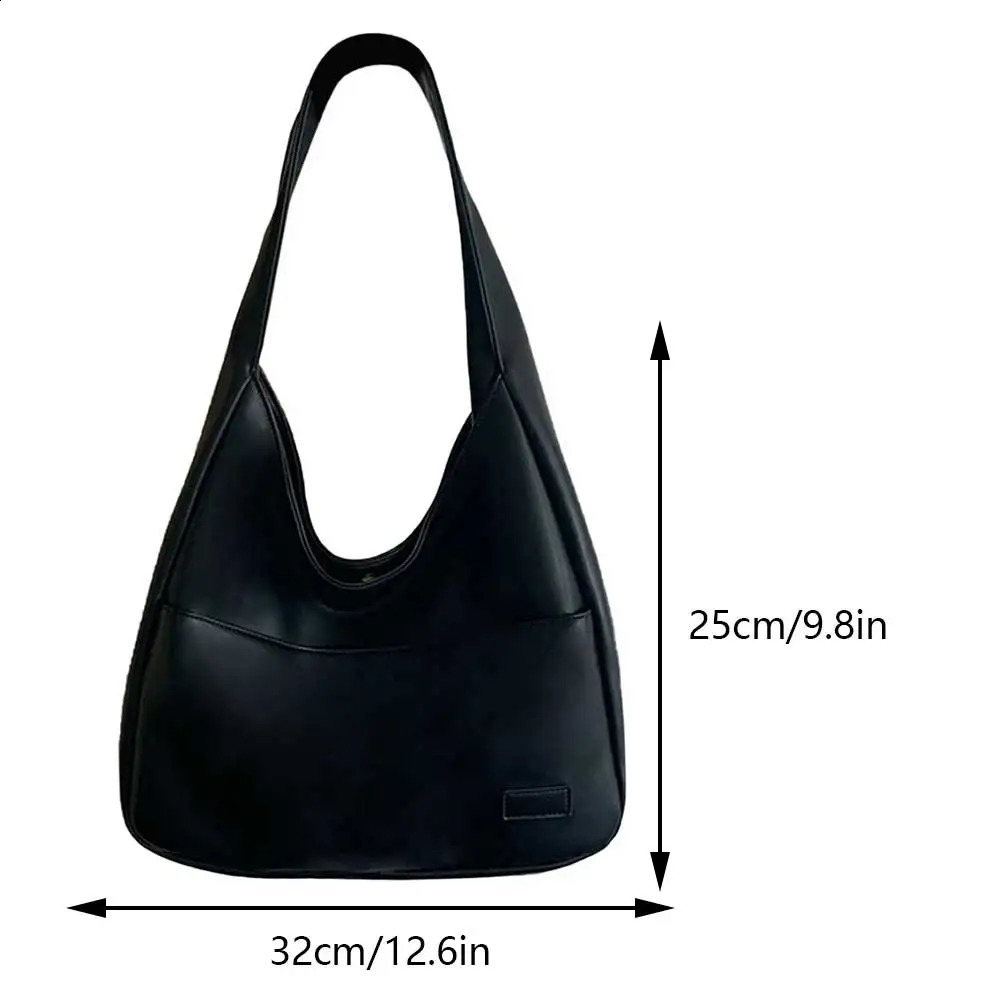 Large Capacity Tote Bag Womens Trendy Shoulder Simple and Versatile Fashion Handbags 240815ZYl