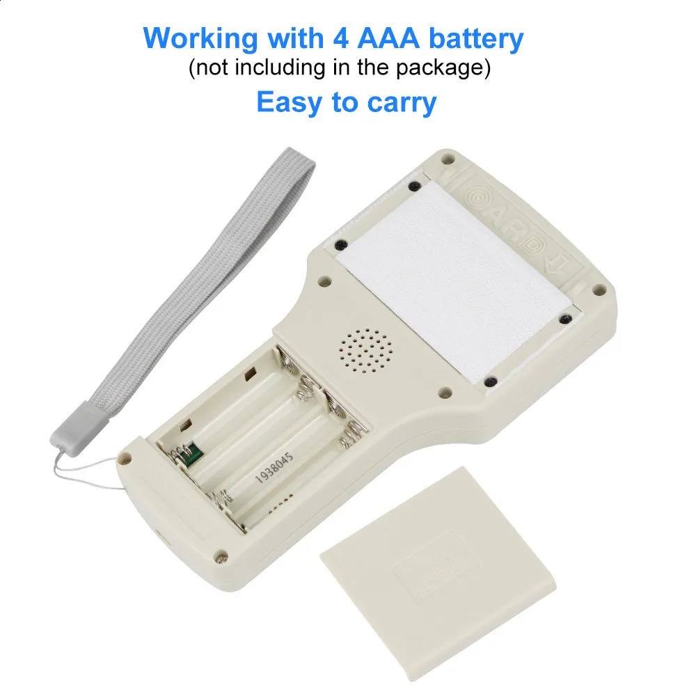 10 English Frequency RFID Copier Duplicator 125KHz Key fob NFC Reader Writer 13.56MHz Encrypted Programmer USB UID Copy Card Tag 240813