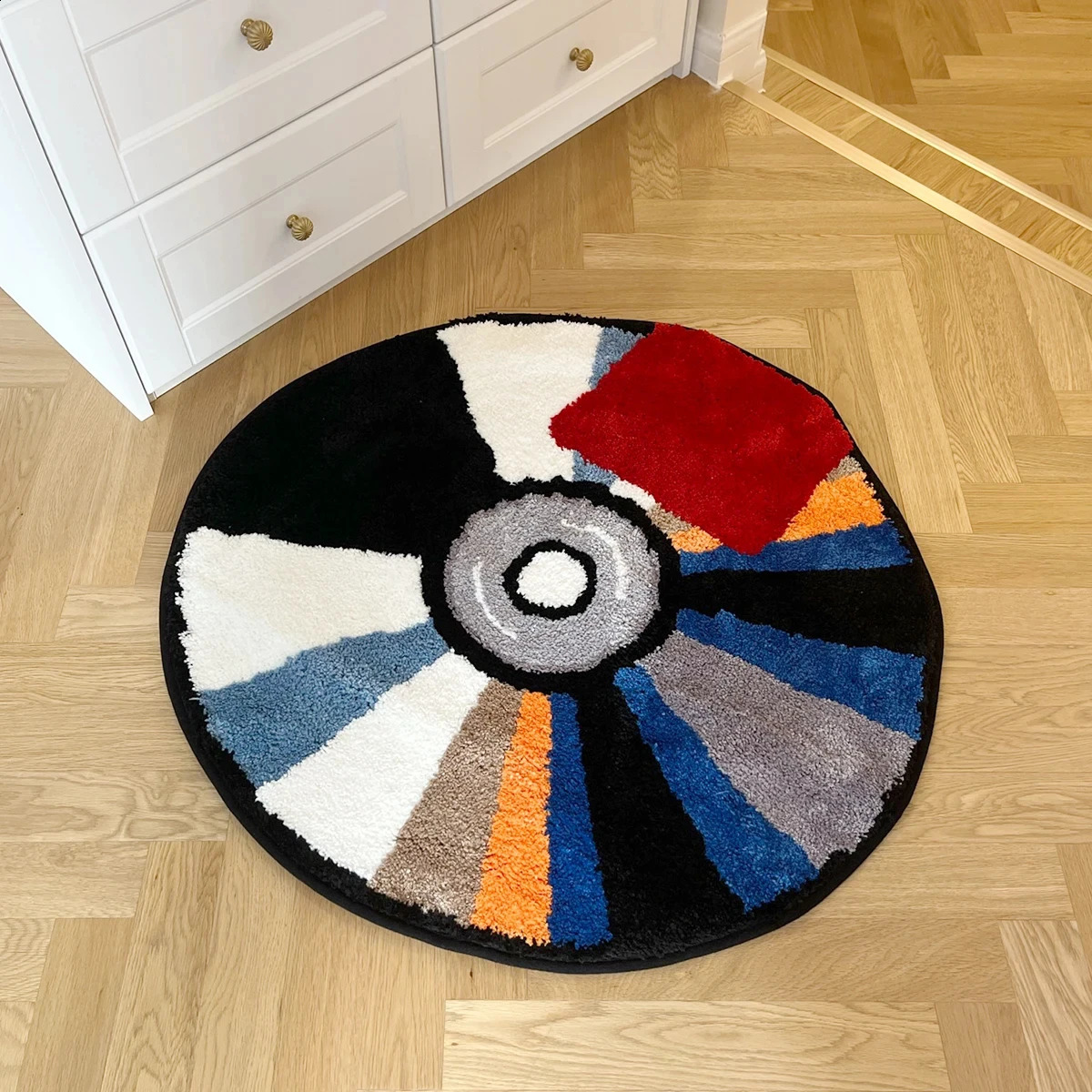 CD Custom Handmade Tufted Rug Antislip House Decoration Kid Room Living Room Art Tufted Rug Funny Bedroom Cute Fun Bath Mat 240815