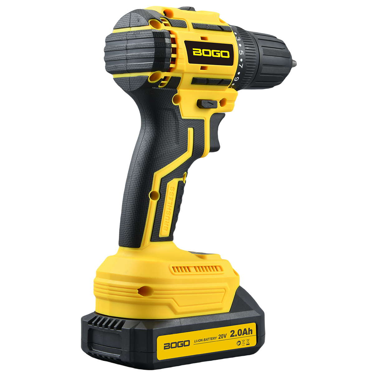 Rechargeable high-power 20v Lithium battery Brushless Lithium electric drill portable Lithium battery tool B20S One box 5 units