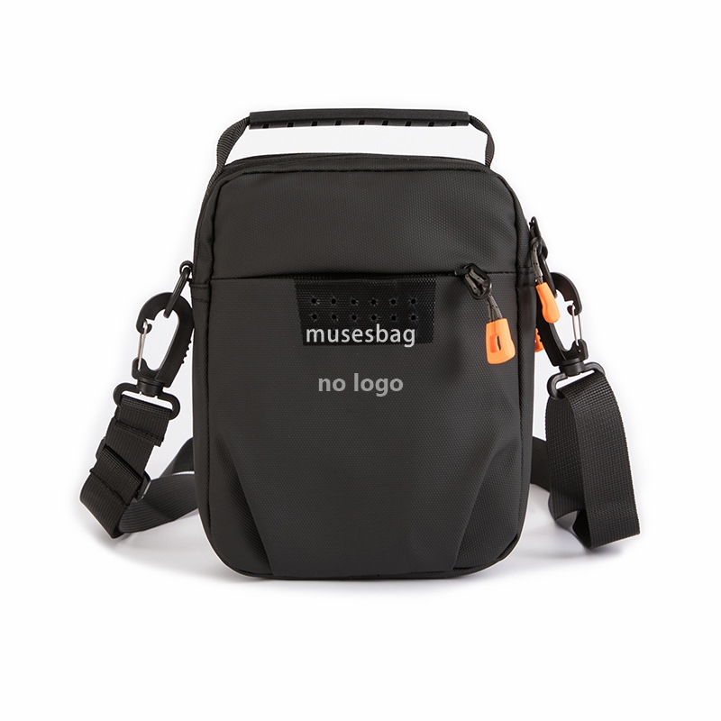 Korean version of casual men's small satchel mini mobile phone bag Fashion all small square bag ins tooling shoulder bag