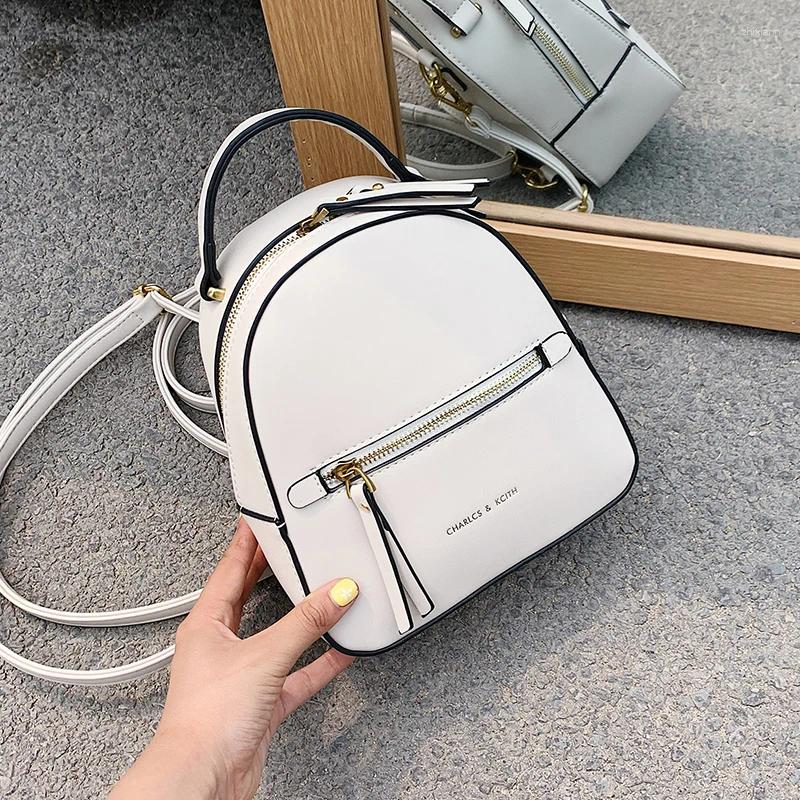 Free Shipping Shoulder Bags Classic Women's Backpacks For Leather Women Rucksacks 2024 Fashion Ins Schoolbag Female Solid Back Designer Bag Luxur