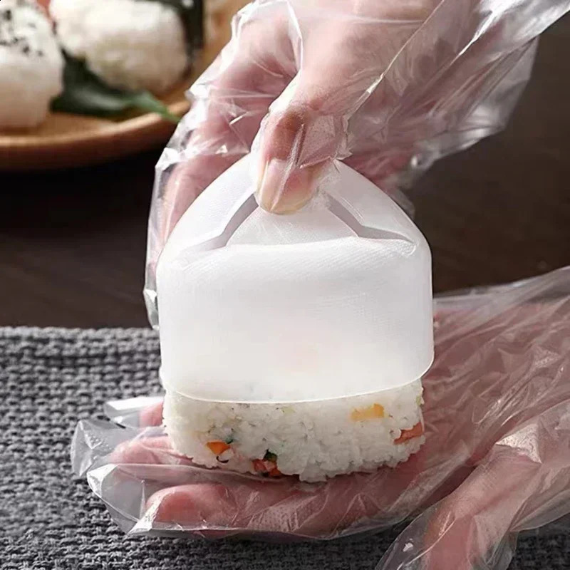 2/6 kitchen accessories sushi molding triangle molding longevity driver molding sushi tool Onigiri rice ball bending machine 240816