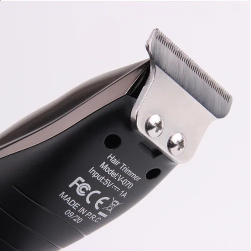 VGR Hair Trimmers Clipper for Men Barber LCD Display Stainless Steel Blade 120 Minutes of Use Time Cutting Machine 240813