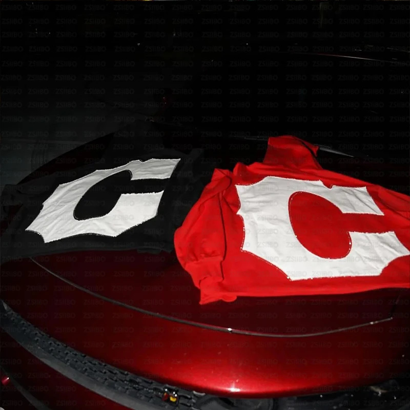 Letter Diamond Printed Men Hoodie Punk Retro Long Sleeved Jacket Top Women Sportswear Y2K Clothes Rhinestone Pullover Sweatshirt 240814