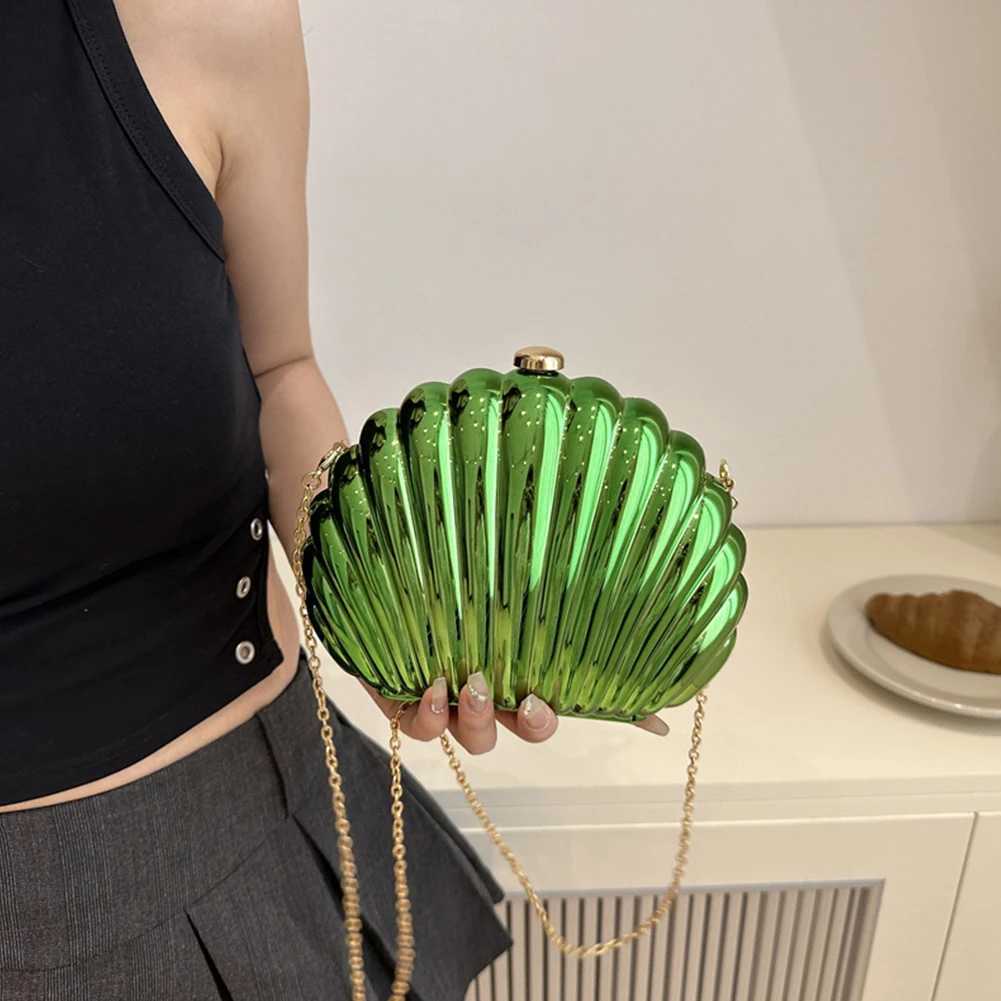 2024 Novelty Acrylic Clutch Purse Detachable Chain Women Evening Bag High Quality Clutch Purse Ladies Wedding Party Shoulder Bag CL240816