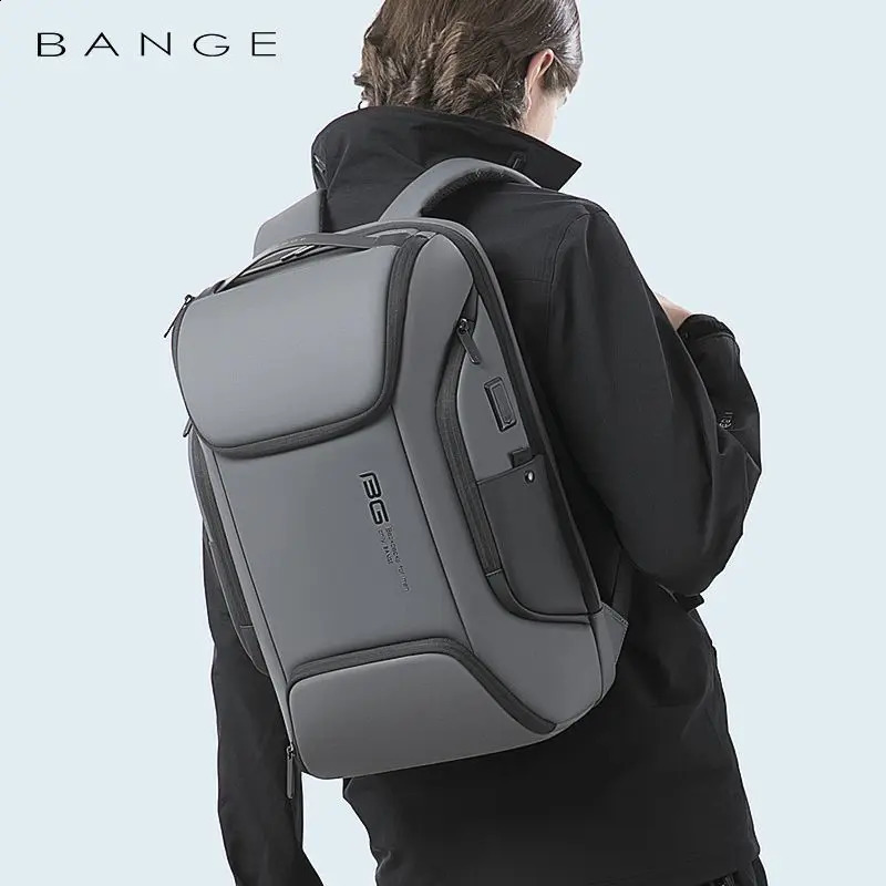BANGE Arrival Laptop Backpacks Multifunctional with WaterProof Big Capacity Daily Work Business Backpack Back Pack Mochila 240815Z