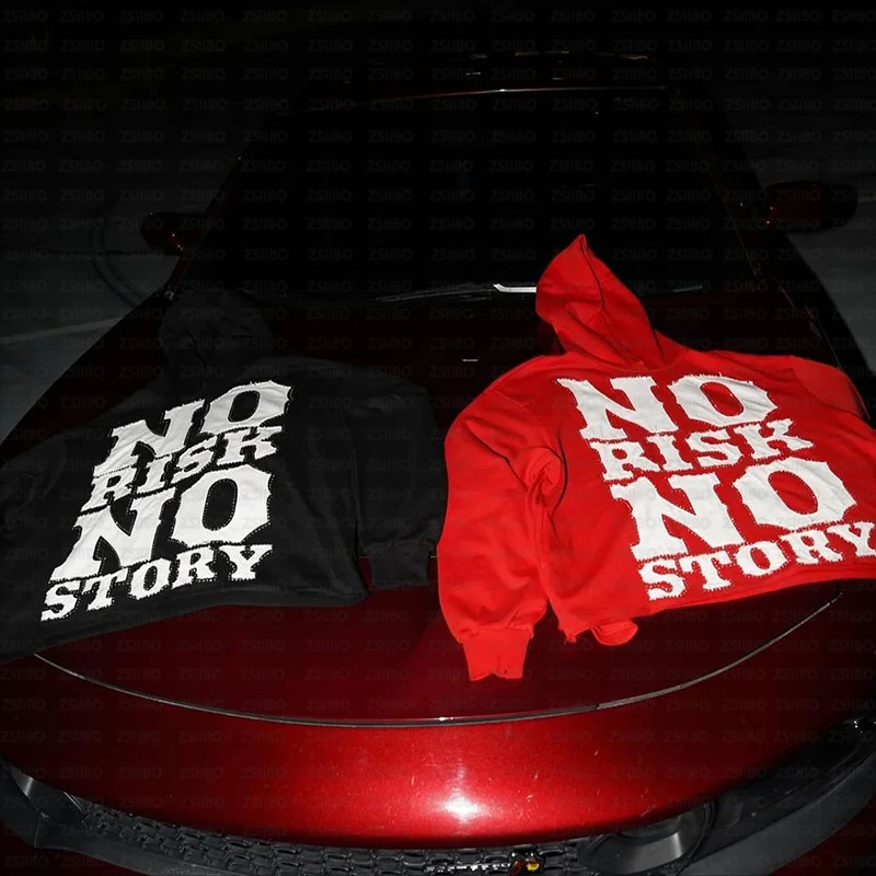 Letter Diamond Printed Men Hoodie Punk Retro Long Sleeved Jacket Top Women Sportswear Y2K Clothes Rhinestone Pullover Sweatshirt 240814