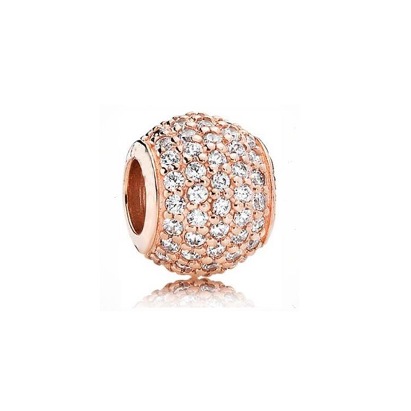 925 Sterling Silver Trinket Sparking Cubic Zirconia S925 Snake Charms Bracelet Pendant Beads For Jewelry Making Free Shipping