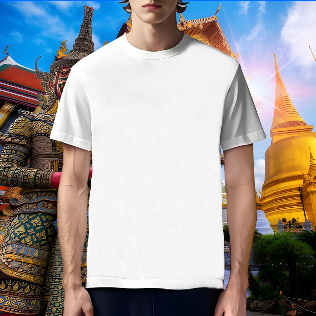 Popular T shirt dog Breathable Short Sleeve Anime Printing Street Customized Print 230g Pure Cotton Tshirts 2024 Designer Clothings