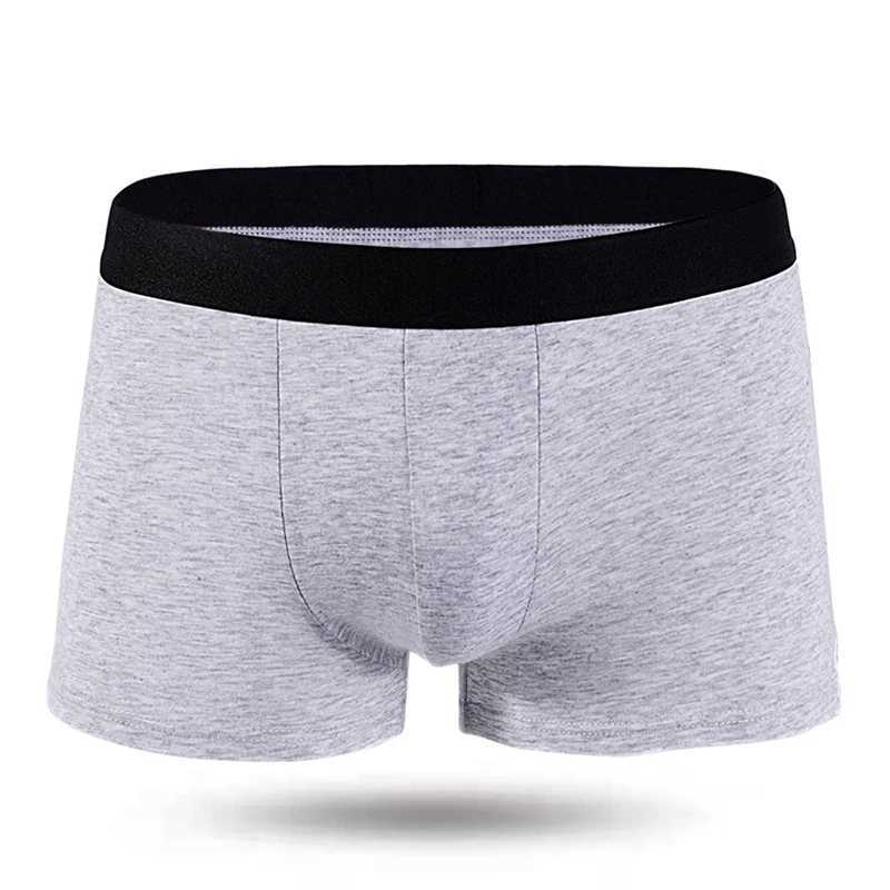 10Pcs Pack Men Panties Solid Color Underwear Male Brand Boxer And Underpants For Homme Luxury Set Shorts Box Slip KitXJ240815