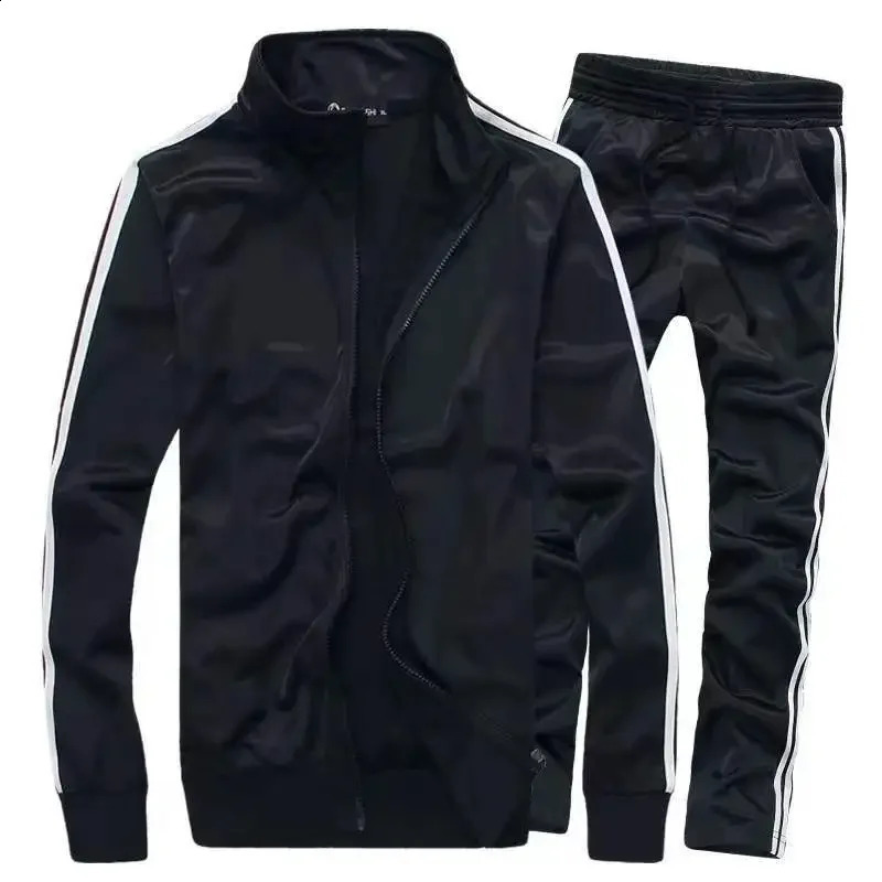 Fashion casual mens long sleeved open top sports shirt 2-piece set cross-border spring/summer outdoor trade 240827