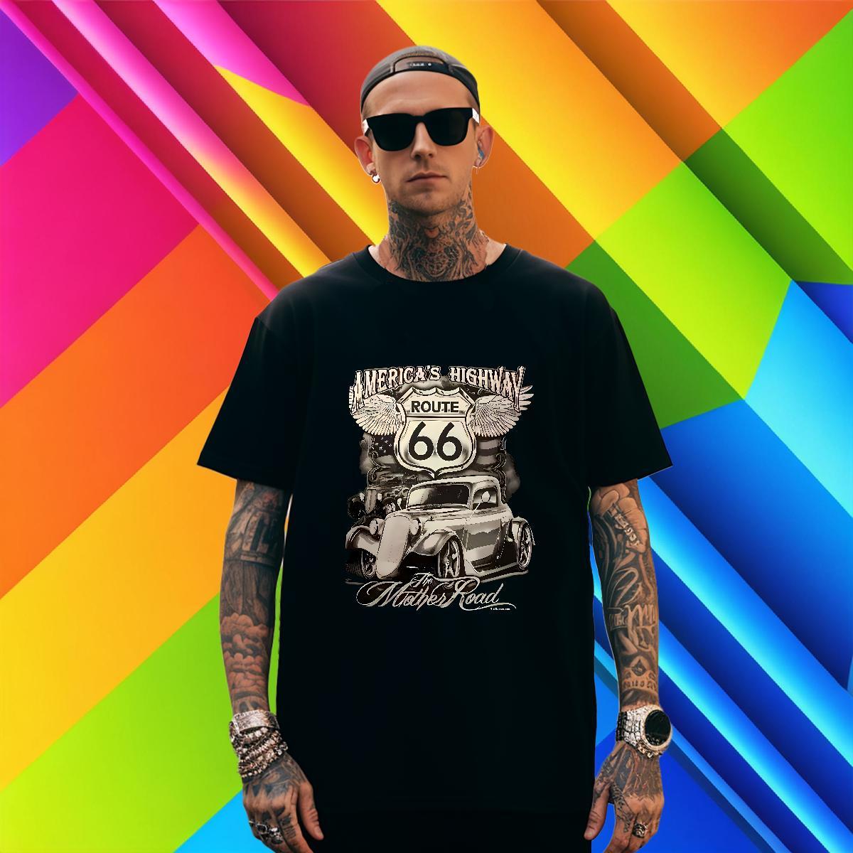 Brand T Shirt For Man 230g Pure Cotton car Casual Beach Custom Big Size Short Sleeve Soft Men Tshirts Wholesale Tops