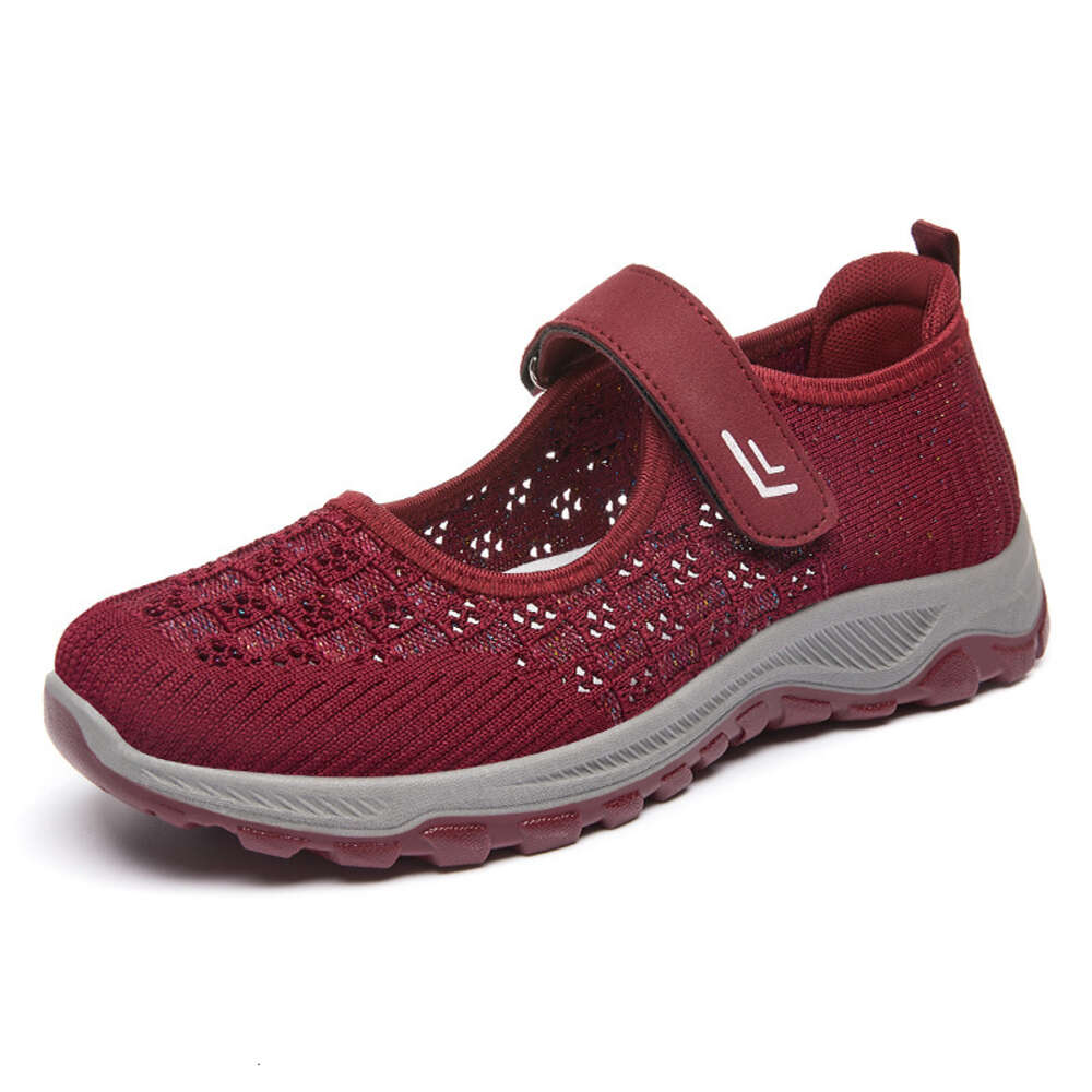 Ddmysports Mom S Spring Autumn New Mesh Women Old Beijing Cloth Middle Aged And Walking Shoes Soft Soled Elderly OUTDOOR