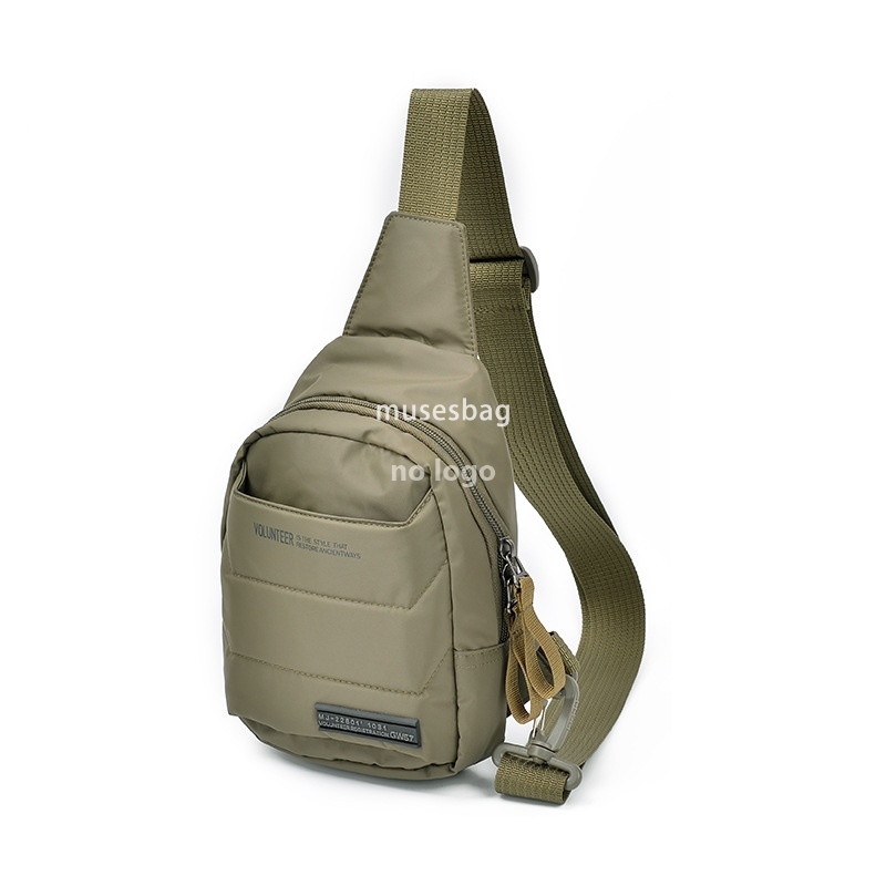 New high quality outdoor leisure men's chest bag riding bag Oxford cloth men's bag single shoulder crossbody bag men