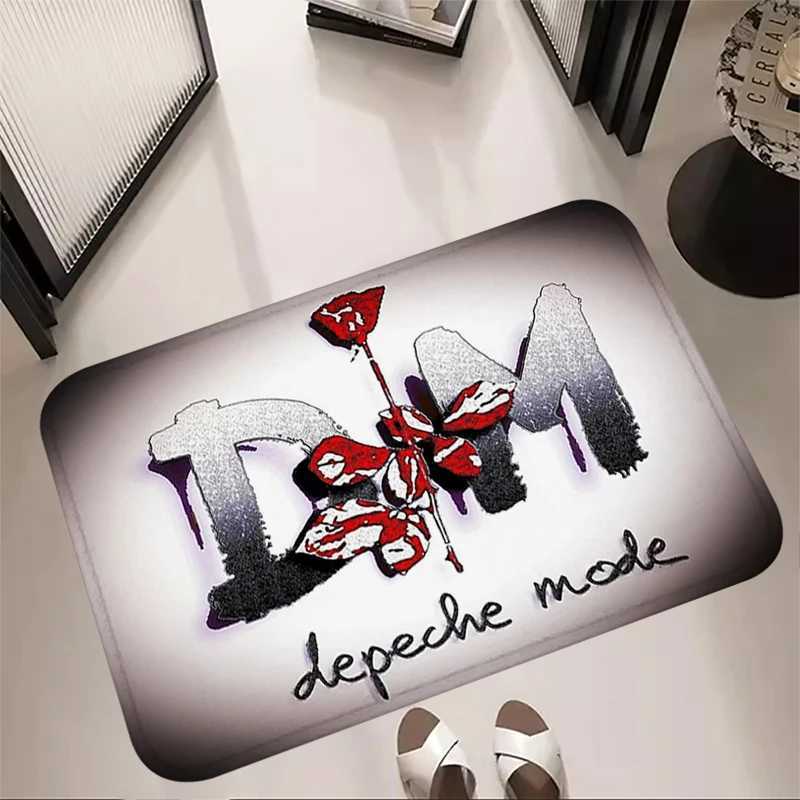 Kitchen Carpet Living Room Depeche Mode Rugs Foot Carpets Entrance Doormat Kawaii Rug Floor Mats Non-slip Mat Home Inside Decor Y240816
