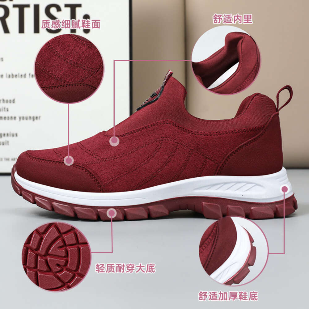 Ddmysports Shoes Women Autumn New Casual S For Middle Aged And People One Foot Walking Soft Soled Mother Shoes Elderly OUTDOOR