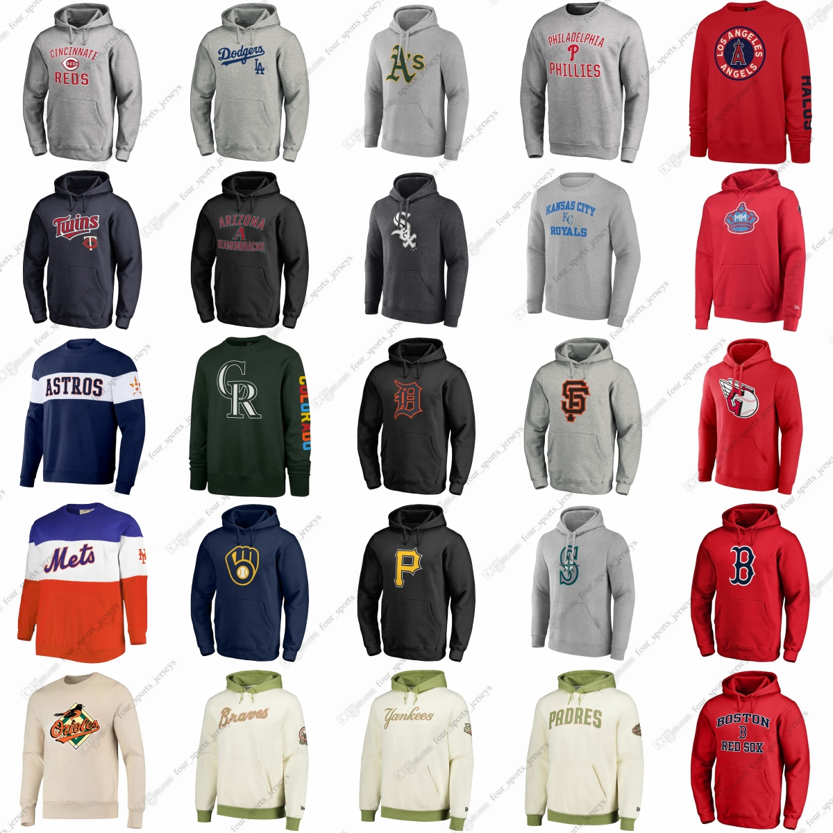 Baseball Hoodie stitched Custom Any Name And Any Number Can Customize Any Hoodie