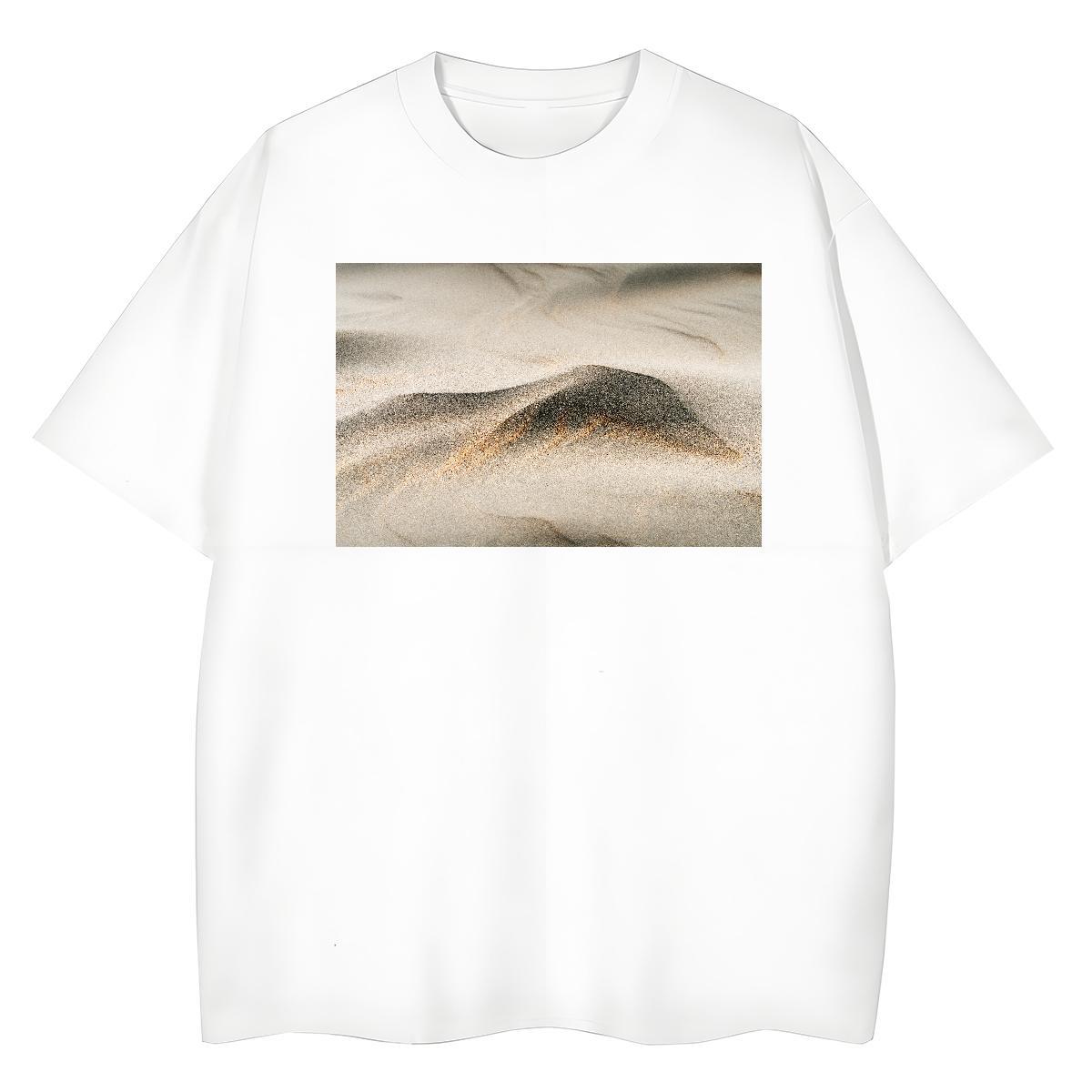 TOP Quality T-Shirts for Men 100% Cotton 230g desert Summer Casual Oversized 3XL 4XL Round Neck Short Sleeve Men Clothes T-Shirt Fashion New Wear