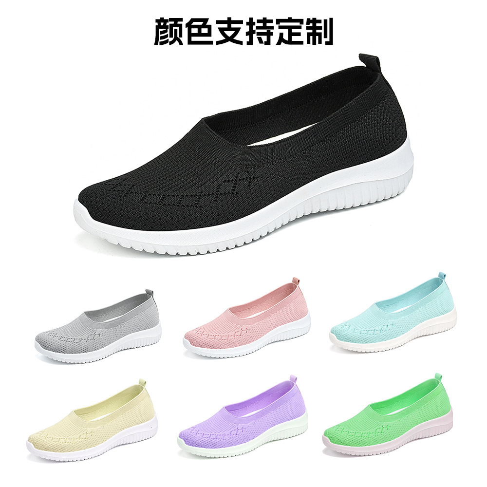 Ddmysports Summer New Style One Step Mom Large Soft Sole Casual Women S Shoes OUTDOOR
