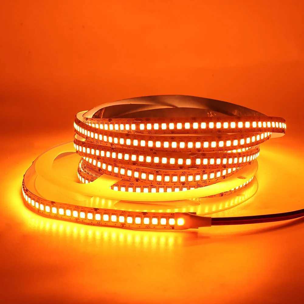 5m LED Strip Lights 24V 12V 2835 240LED Flexible Led Tape Light Super Bright IP65 Waterproof Orange Warm Cold Natural White CL240815