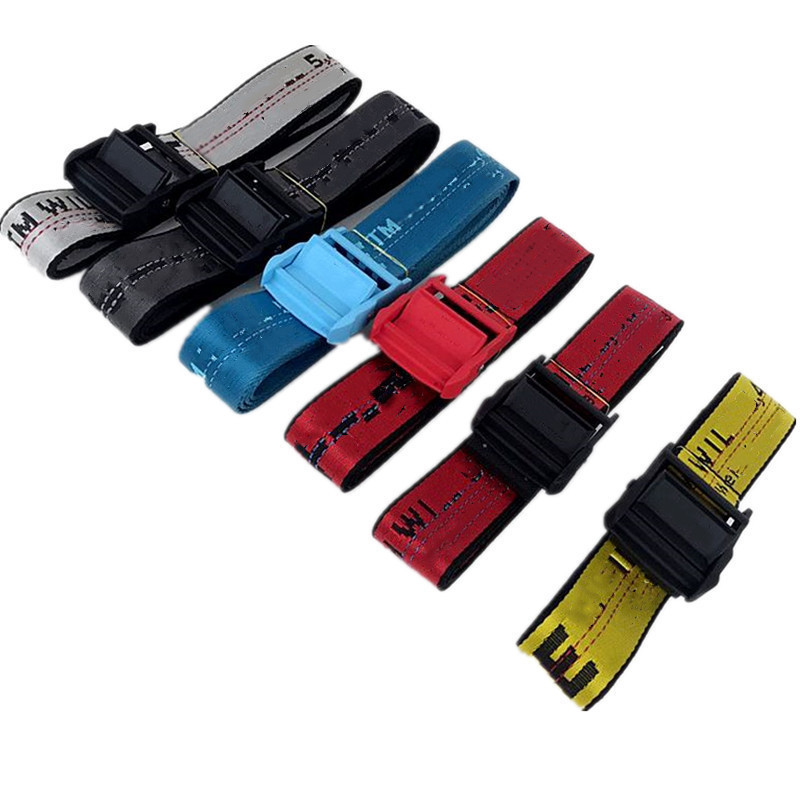 2025 New Designer Belts Buckle For Couple Extra hair clip Thick Canvas Belt Industrial Style Delicate Embroidery Alphabet Webbing Fashion Su