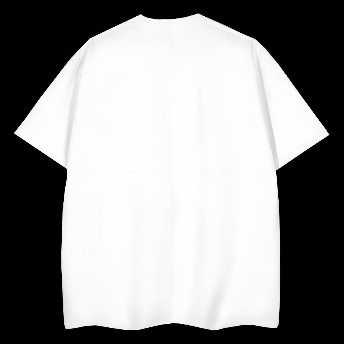 Classic Woman T Shirts 230g Cotton Breathable Crew Neck High Street Hip Hop halloween Women Tshirts Comfortable White Plus Size Clothings