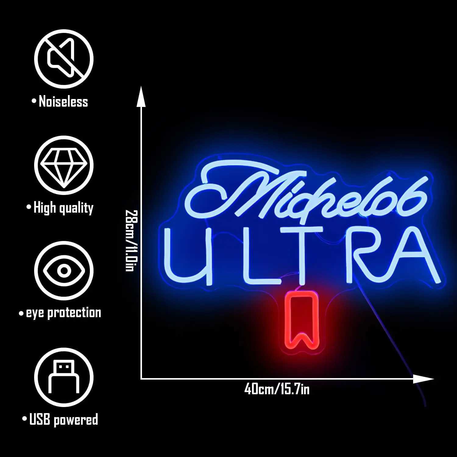 Beer neon sign LED neon sign lit neon sign wall decoration game room family bar peoples cave bar decoration shop club small bar B240817