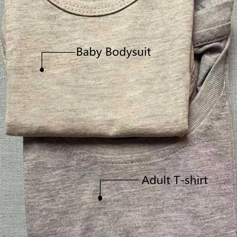Interesting dad daughter son Fmaily matching shirt the best dad child baby bodysuit ever for dad W240816