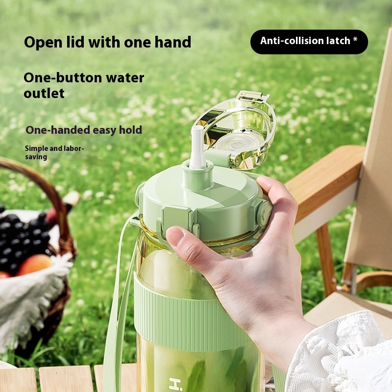 Durable PPSU Reusable Water Bottles for Athletes & Students - Leakproof Design for Everyday Use