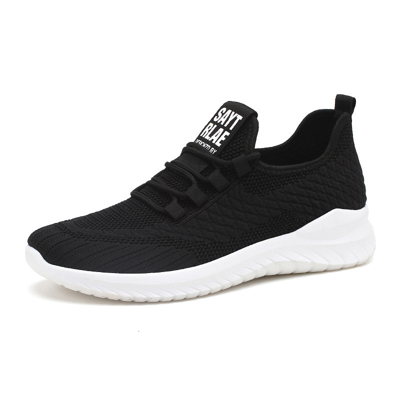 Ddmysports Men S Casual Spring Autumn New Items Men Fly Woven Fabric Shoes Breathable And Trendy Running Sports OUTDOOR
