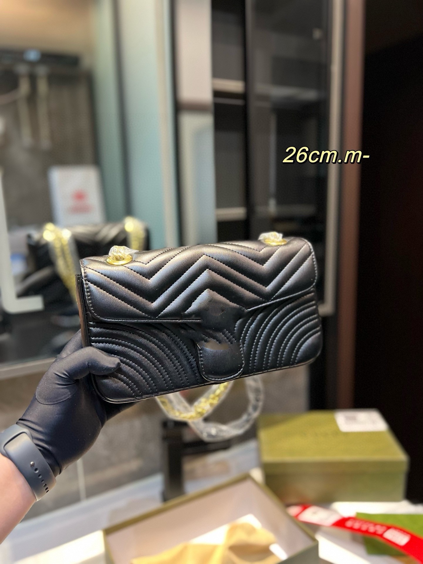 Designer Classic Shoulder Bag Womens Square Handbag Top Quality Leather Crossbody Luxury Brand Chain Leisure Flap Totes Lady Wallet Purse