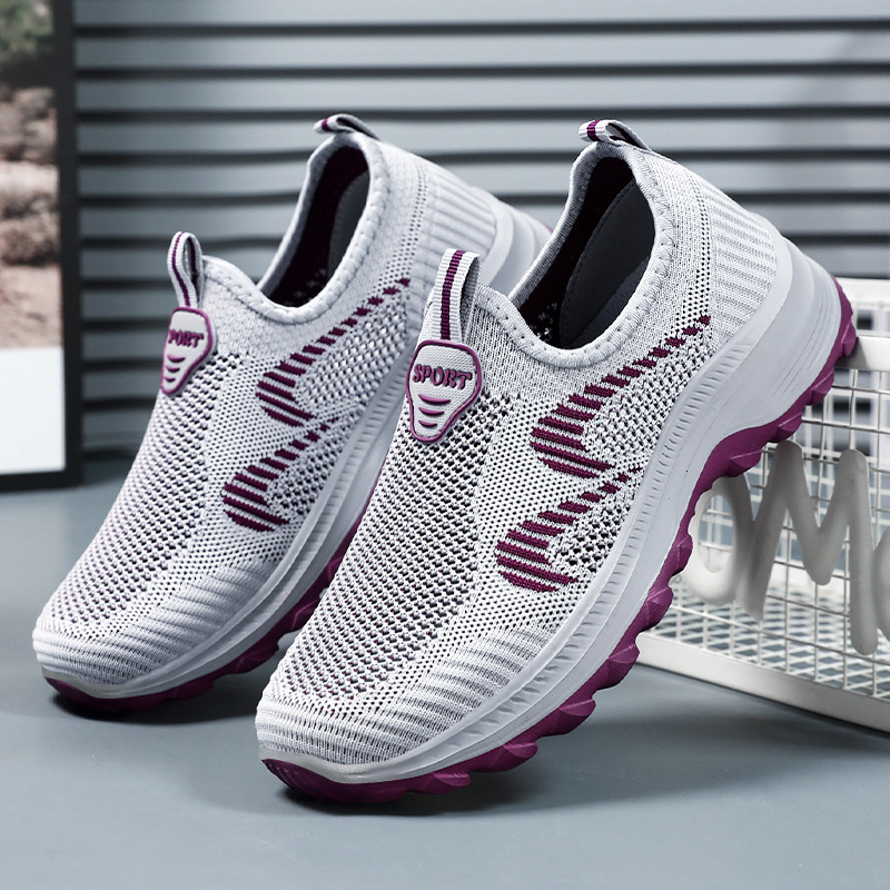 Ddmysports Women S Summer New Mesh Middle Aged And Elderly Casual Sports Old Beijing Walking Shoes Mom OUTDOOR