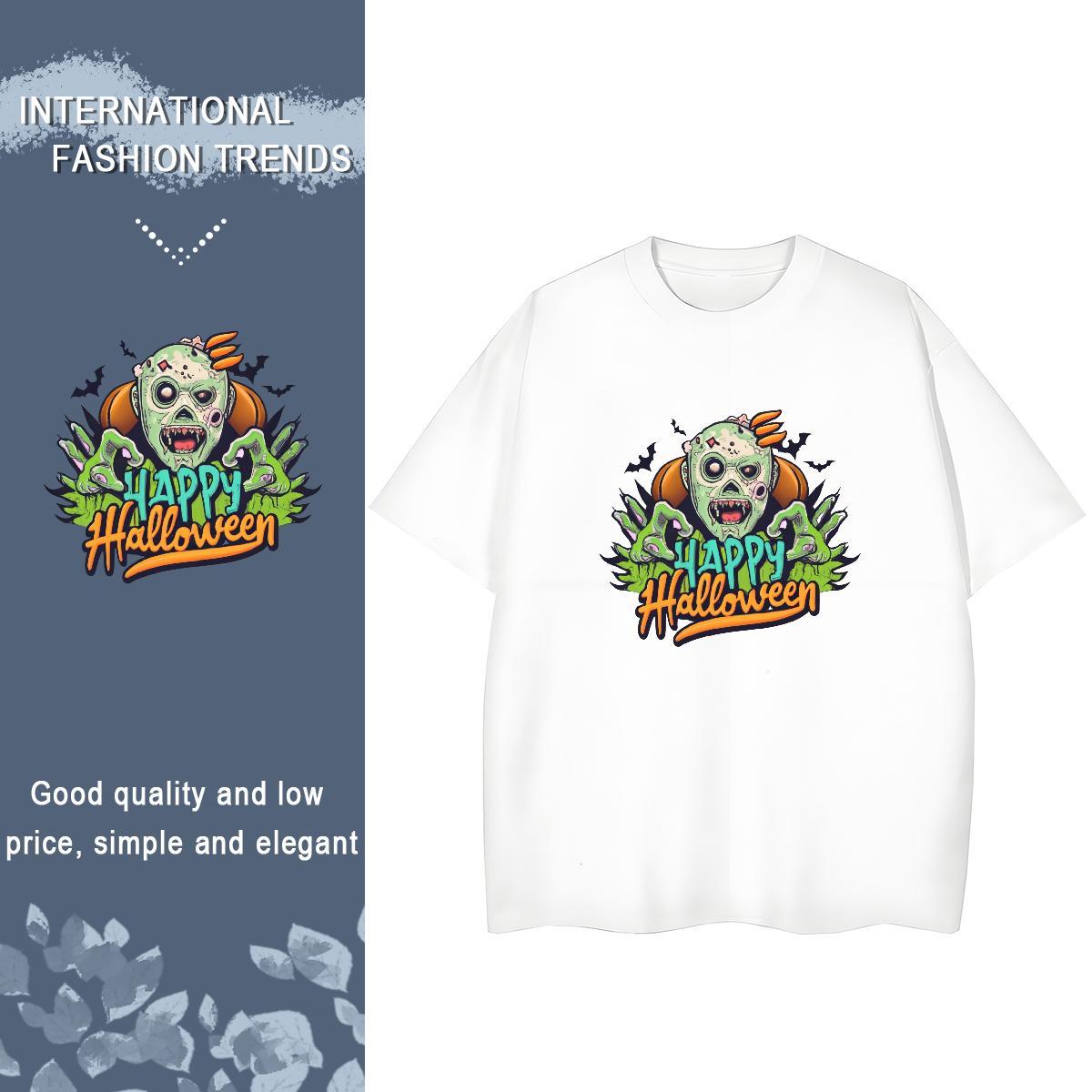 Fashion New T Shirt For Woman 230g Pure Cotton Comfortable Sport skull Women Tshirts Designer Plus Size Custom Top Tees