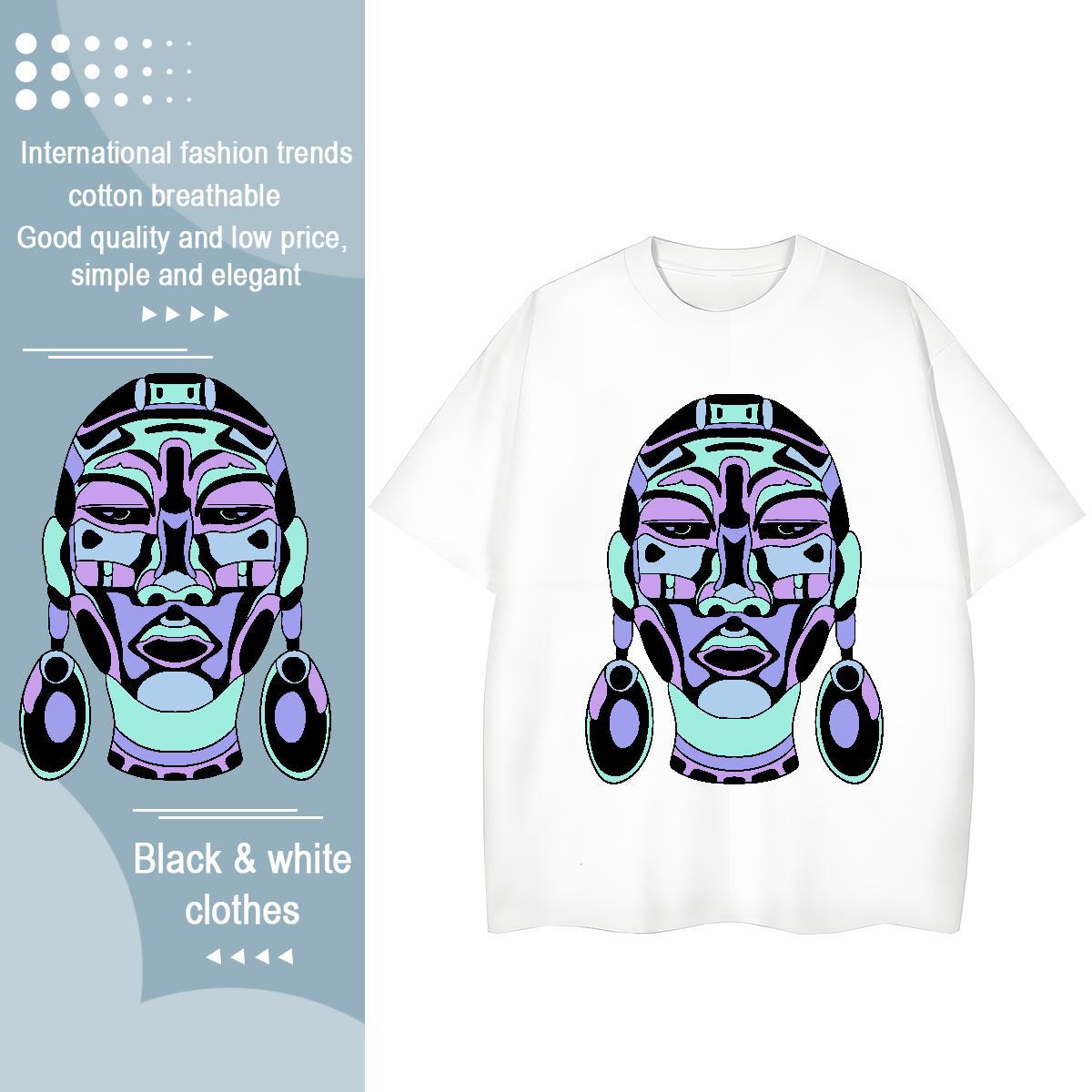 Brand Woman T Shirts Breathable 230g 100% Cotton Woman Tshirt Custom Print Oversized ET Outdoor Designer Clothings