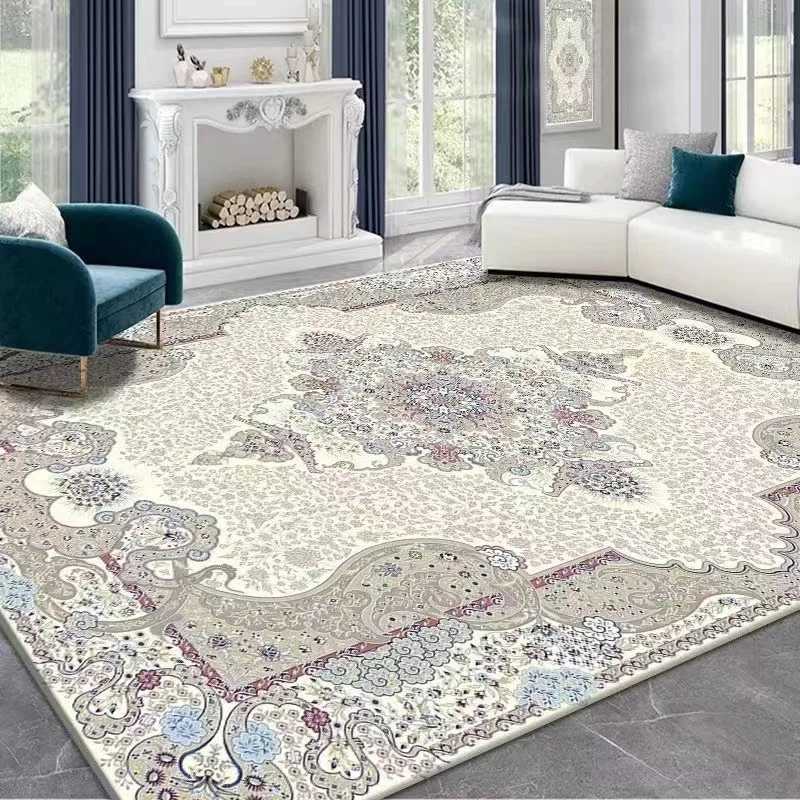 Luxury Persian Carpet Bohemian Ethnic Style Living Room Carpet Home Decoration Bedroom Floor Mat Home Mat W240815