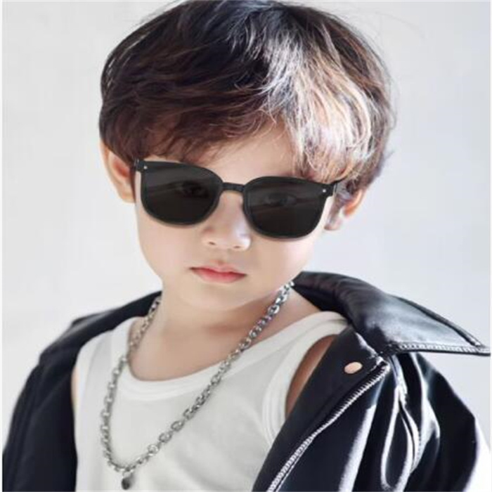Kids glasses Sunglasses Brand Polarized teenagers Sunglasses Golden Red designers UV400 Eyewear sun Glasses Black Metal Frame Polaroid Lens With Box
