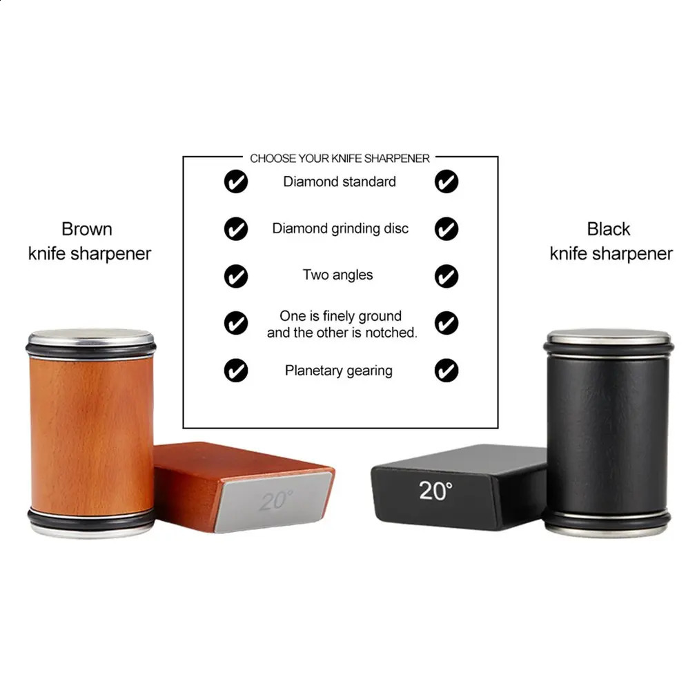 type of hob sharpener kit magnetic knife holder with adjustable angle cylindrical set kitchen ceramic polishing disc tools 240817