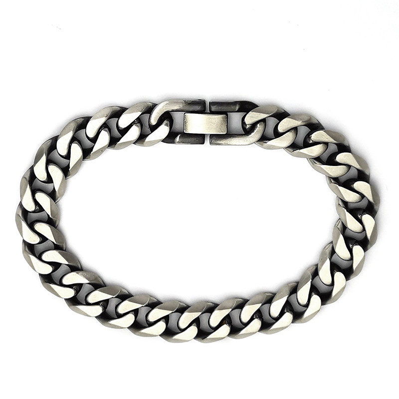 bracelet designer bracelet mens bracelet HipHop Style cuban link bracelet Stainless Steel braclet size 19cm 21cm jewlery mens jewelry designers Bracelet