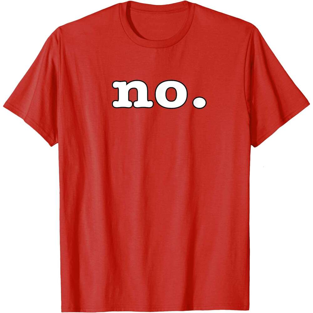 Funny Mens T shirts Womens Tees tshirt Printed letter no shirt Regular T-Shirt tops designer clothes