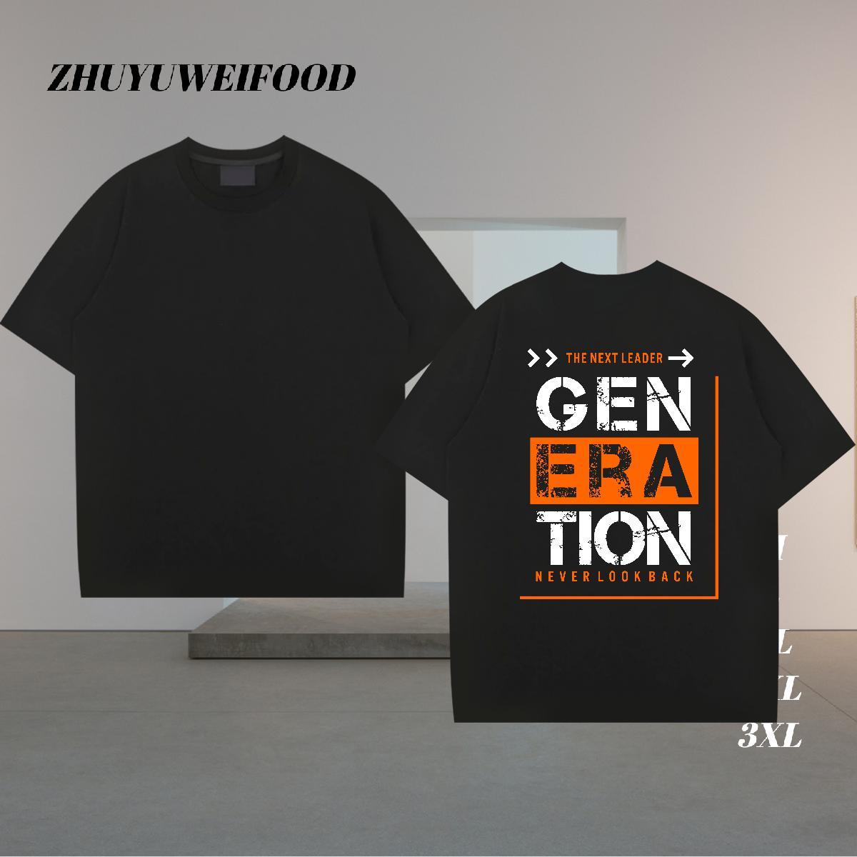 Cool Design Mens T Shirts 230g 100% Cotton letter High Street Hip Hop Cartoon Printing L-4XL Breathable Crew Neck Mens Tshirts Classic Casual Wear
