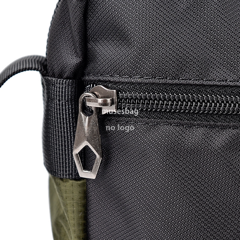 Casual Men's Nylon Shoulder Bag Featuring Retro Oxford Fabric Design Versatile Crossbody Strap